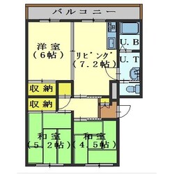 メゾン・ド・シャモニーの物件間取画像